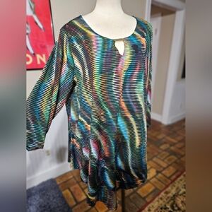New Directions Psychedelic Dress 2X